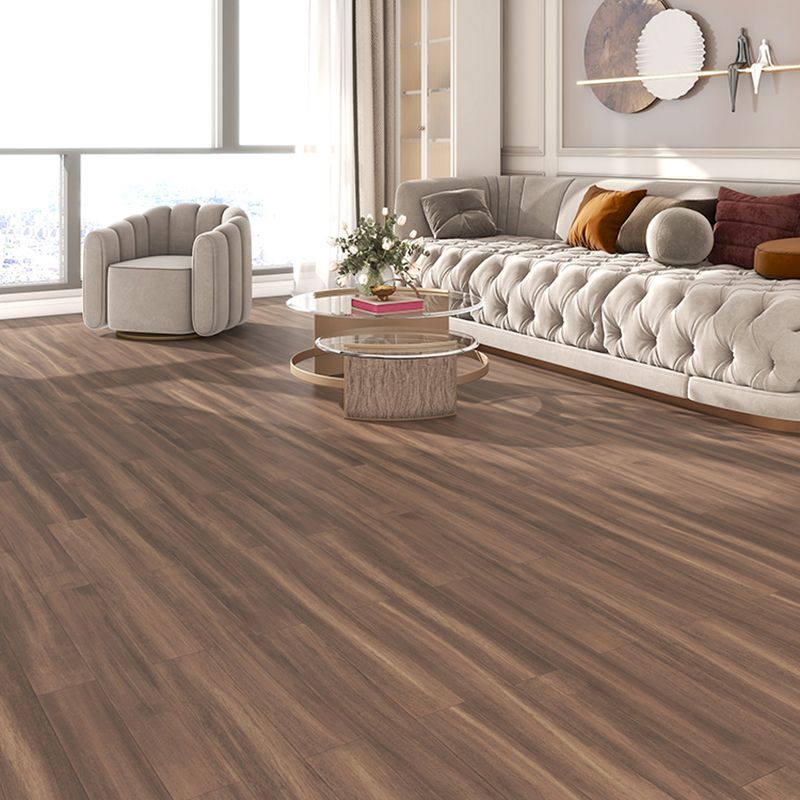 Brown Wood Hardwood Deck Tiles Modern Smooth Click lock Flooring Tiles