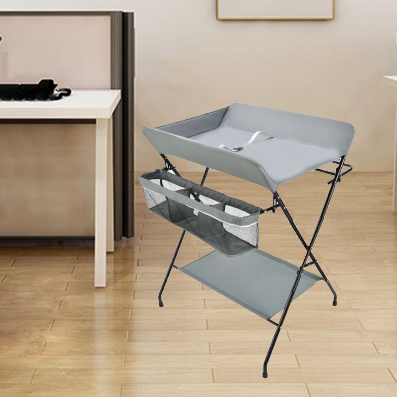 Modern Style Baby Changing Table Flat Top Portable for 0-3 Years Old