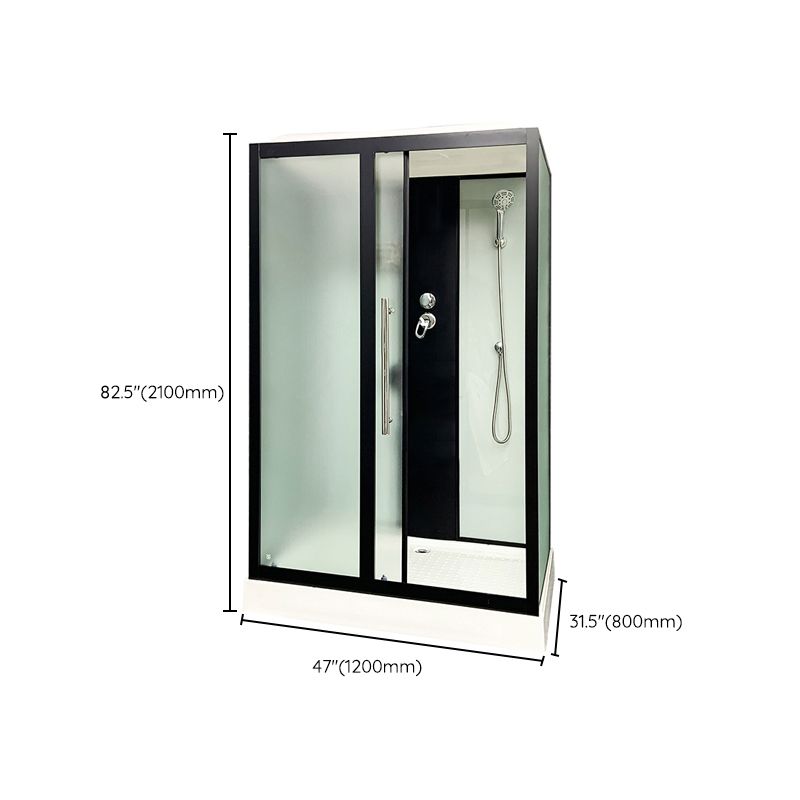 Shower Stall Shower Stall Tempered Glass Shower Stall with Ceiling