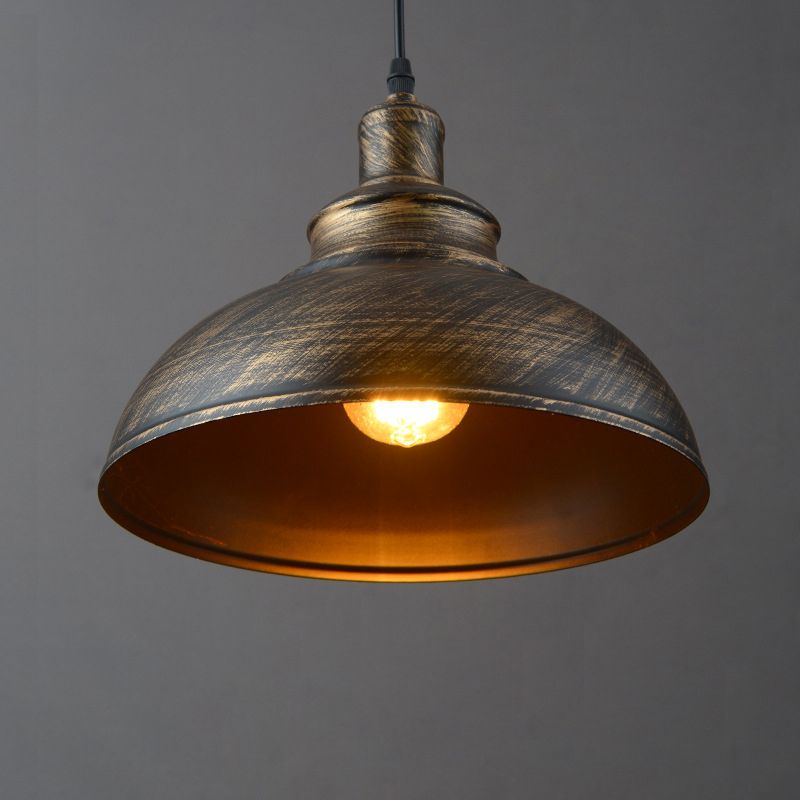 Pendant Lighting Fixture Industrial Style Lacquered Metal Pendant Light Fixture for Restaurant