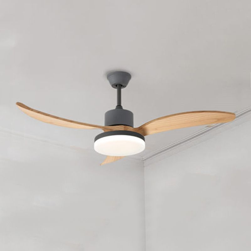 Colorful Ceiling Fan Light Fixture Creative LED Ceiling Flush Mount for Kids' Room