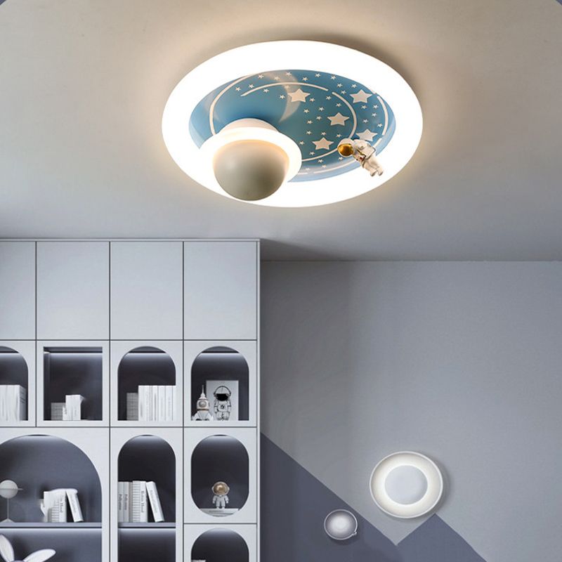 Children Ceiling Light LED White Flush Mount Lighting for Hallway Room