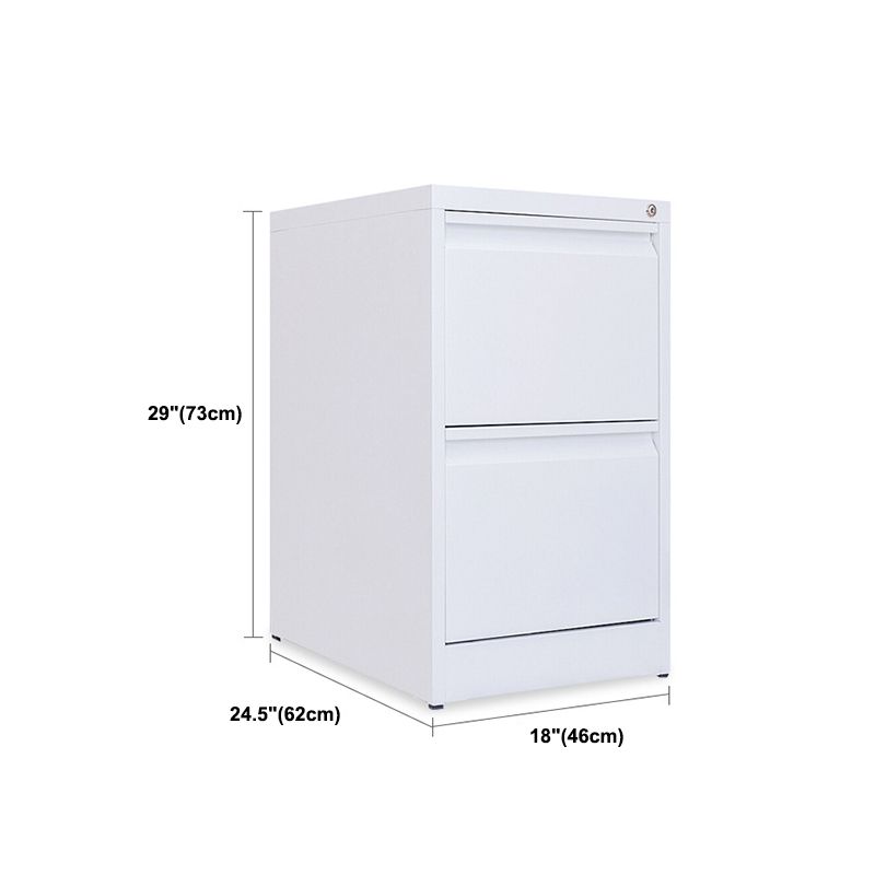 Modern Vertical Filing Cabinet Metal Filing Cabinet with Lock and Storage