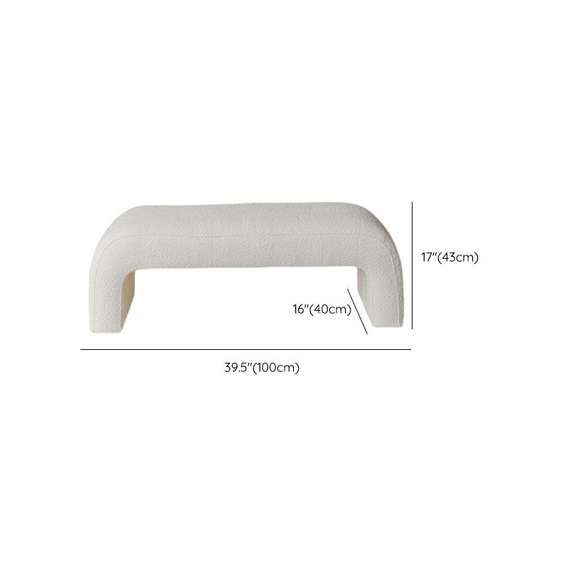 Entryway Bench Modern Seating Bench with Upholstered , 15.21-inch Width