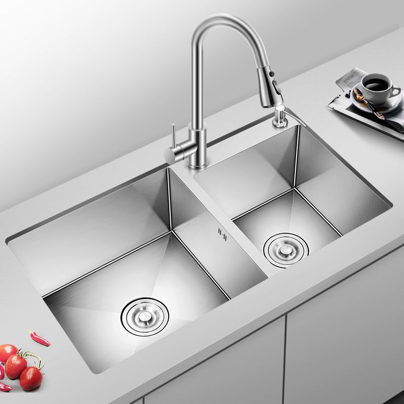 Classic Kitchen Sink Stainless Steel Kitchen Sink with Soap Dispenser