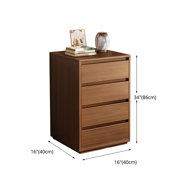 Traditional Combo Dresser Bedroom Wooden Storage Chest for Bedside