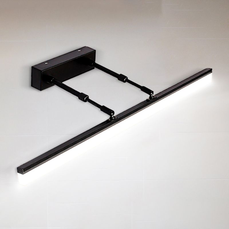 Linear Vanity Lighting Modern Style Metal 1 Light Vanity Wall Sconce