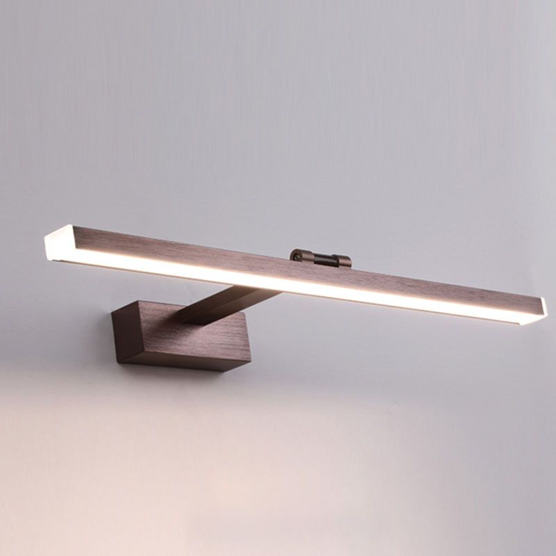 1-Licht-Aluminium-Wandleuchte-Leuchten Linear moderner Vanity-Wandleuchten