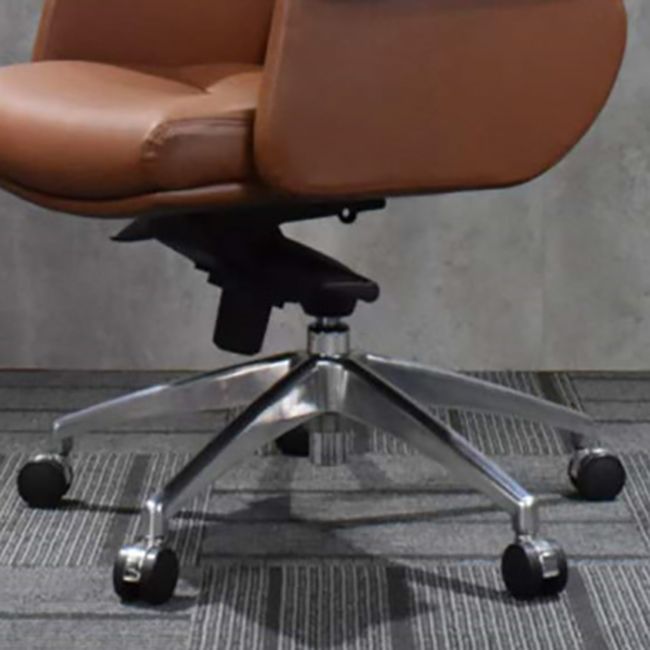 Modern Leather Executive Chair Height-adjustable Managers Chair for Office