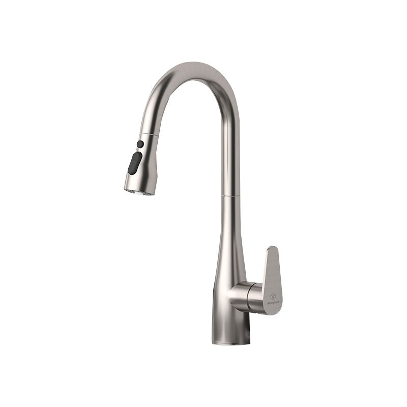 Modern Touch Sensor Kitchen Sink Faucet Swivel Spout with Pull Down Sprayer