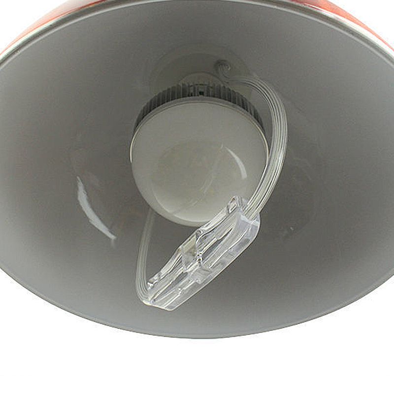 Industrial Ceiling Light with Adjustable Height Metallic Ceiling Light