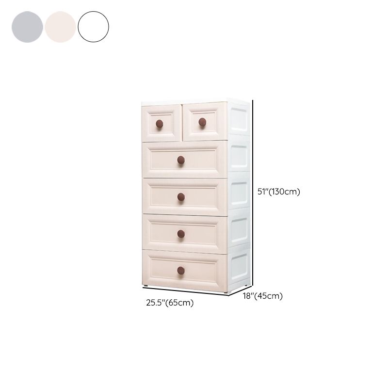 Vertical Nursery Dresser Scandinavian Baby Dresser with Drawers