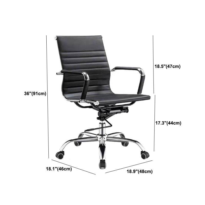 Desk Chair Computer Ergonomic Leather Chair Leather Management Office Chair