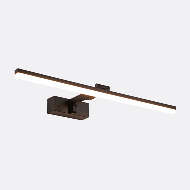 Contemporary Vanity Lights Streamlined LED Wall Light Fixtures for Bathroom