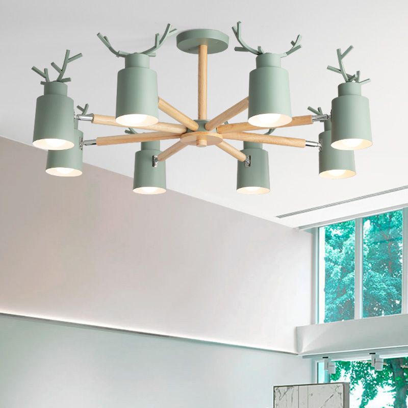 Antler Shape Chandelier Lights Modern Metal Chandelier Lighting Fixtures