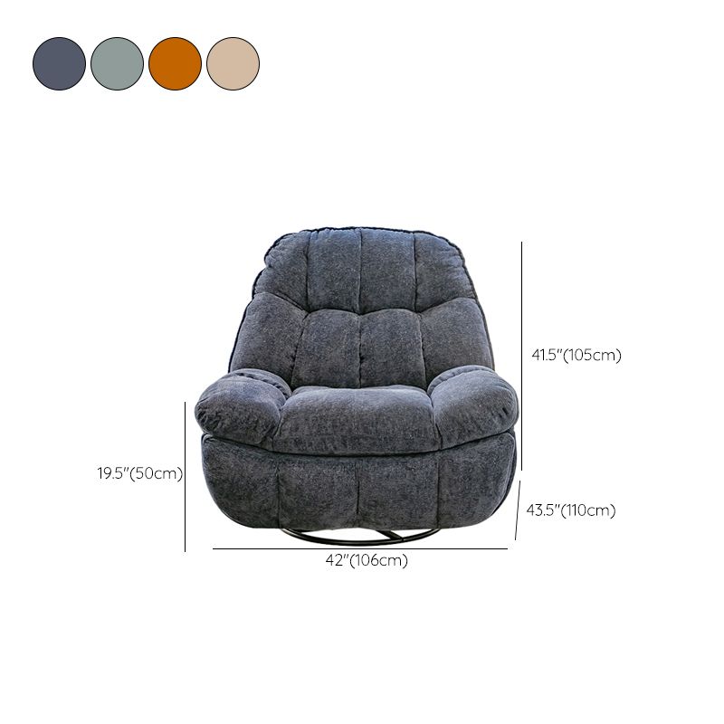 Swivel Base Standard Recliner Position Lock Recliner with Storage