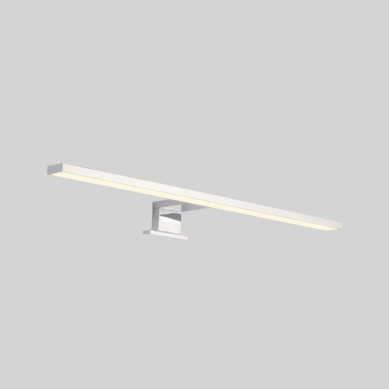 Sliver lineaire spiegel verlichtingsarmatuur minimalistische LED metalen wandverlichtingstijl