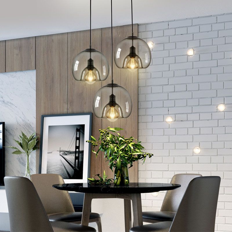 Modern Style Geometric Farmhouse Ceiling Light for Dining Room Coffee Shop Restaurant