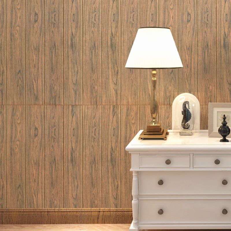 3D Embossed Interior Wall Paneling Peel and Stick Wood Effect Wall Paneling