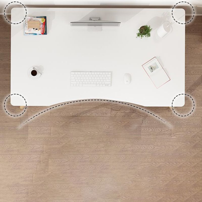 Rectangular Shaped Office Desk Natural/White/Black Writing Desk for Office