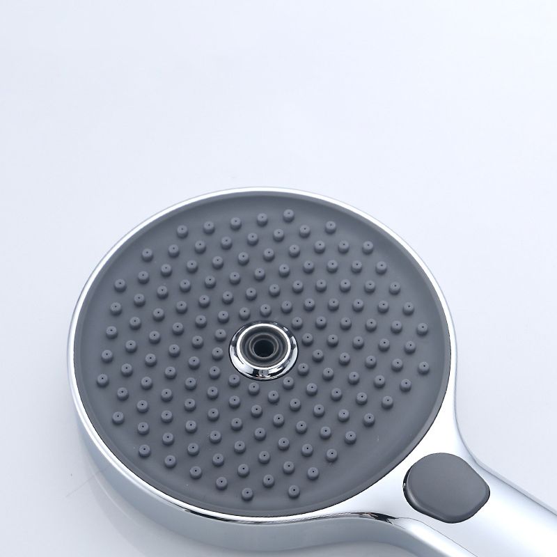 Round Shower Head Combo Modern Rain Fall Handheld Shower Head