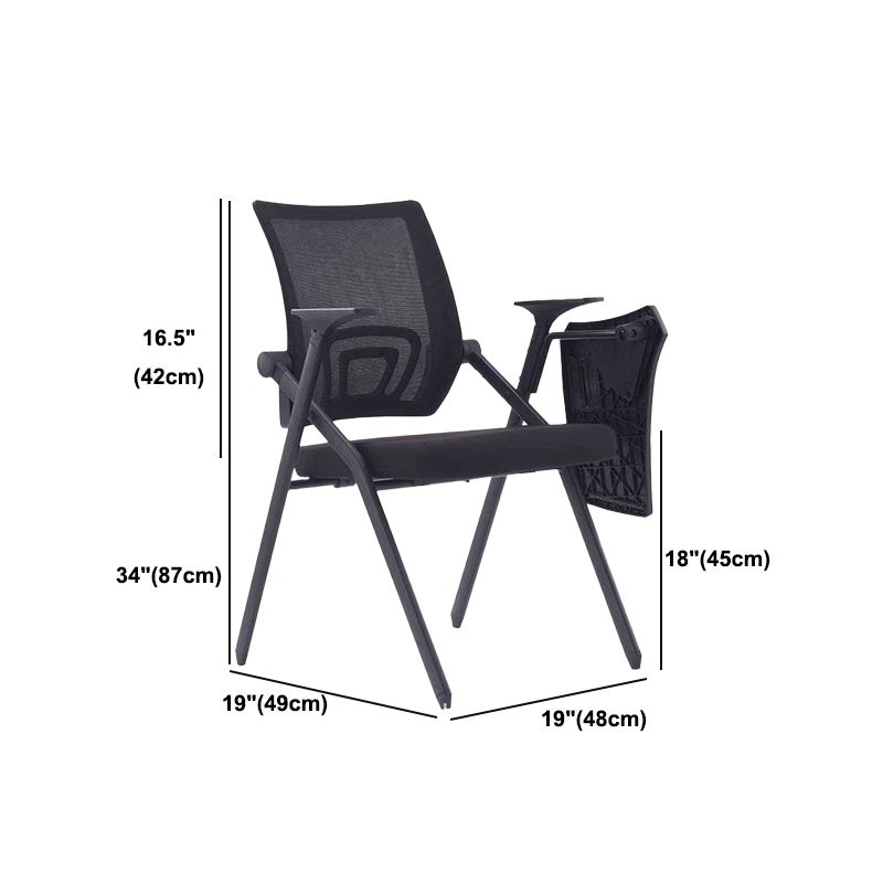 Mid Back Conference Chair Contemporary Style Mesh Office Chair