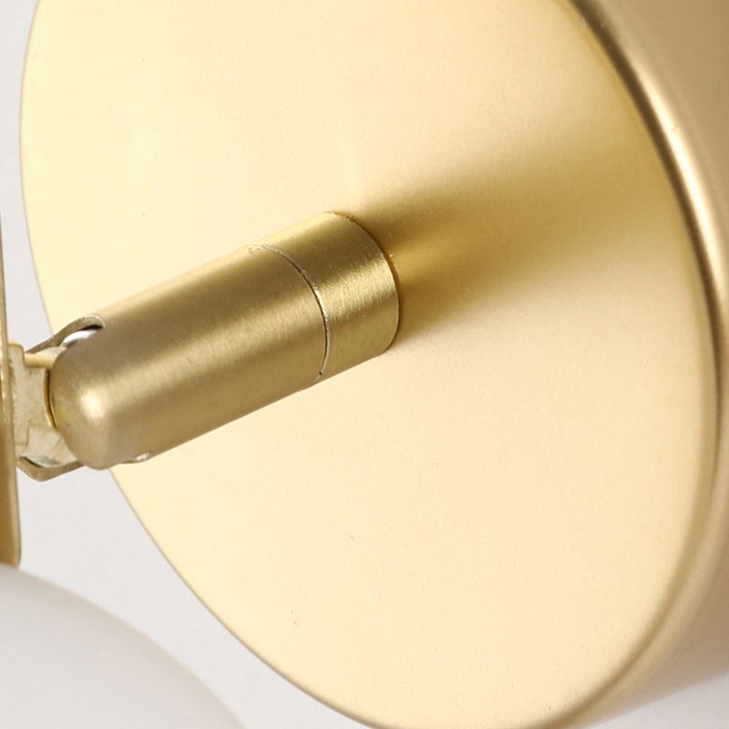 Wall Light Fixture Modern Wall Mounted Lighting in Gold for Washroom