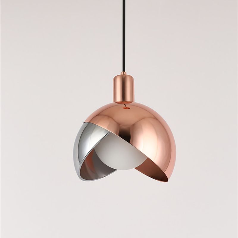 Metal Hanging Pendant Light Simple Style Suspension Pendant Light