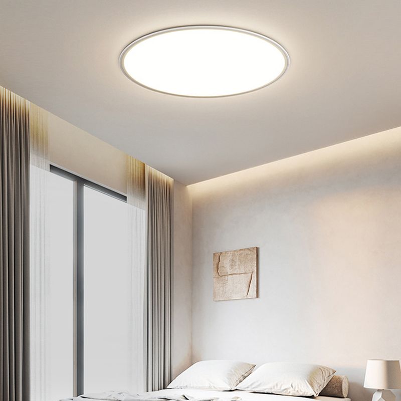 Metal Flush Mount Geometric Light Simplicity Flush Lights for Bedroom