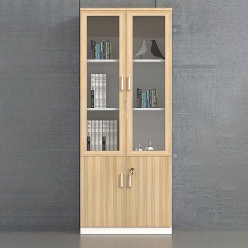 Medieval Modern File Cabinet Wooden Frame Storage Vertical File Cabinet