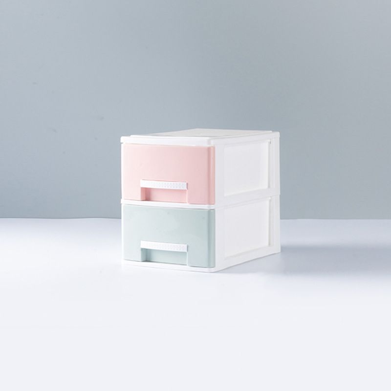 Contemporary Lateral Filing Cabinet Plastic Home or Office File Cabinet with Drawers