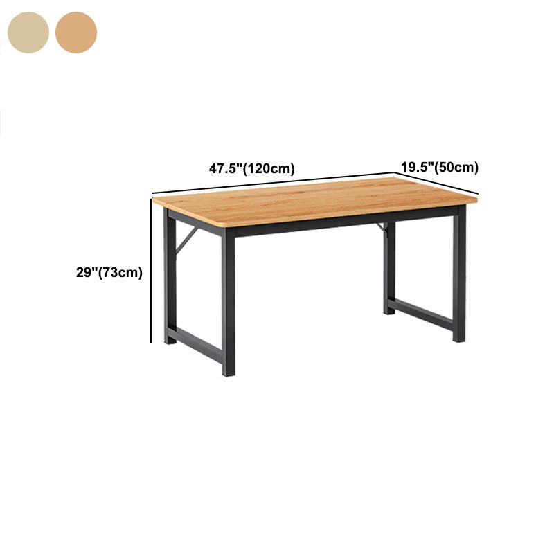 Contemporary Style Office Desk Rectangular Writing Desk for Home and Office