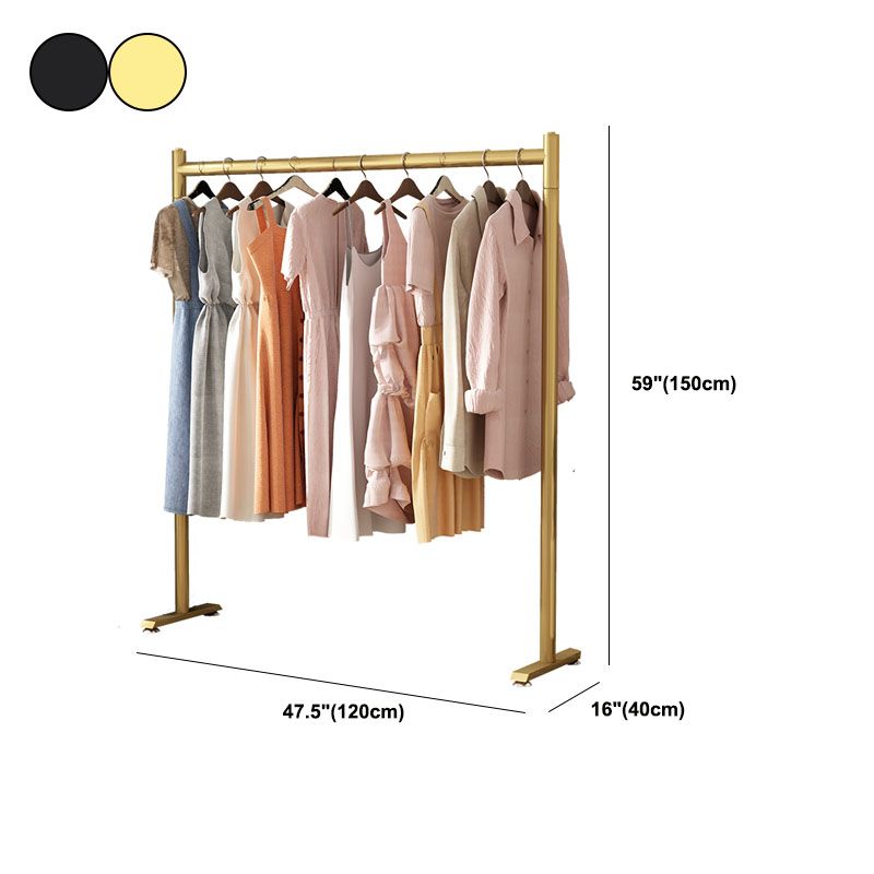 Modern Minimalist Coat Rack Metallic Free Standing Coat Rack for Bedroom