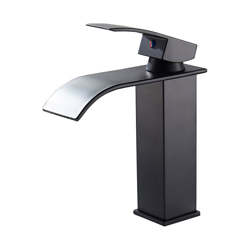 Vessel Sink Faucets One Lever Handle Modern Faucets for Bathroom