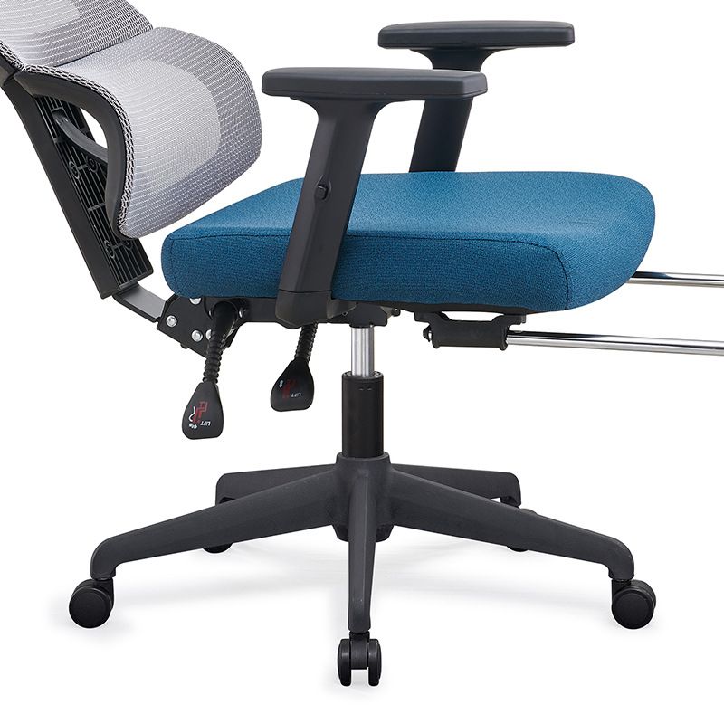 Contemporary High Back Office Chair Mesh Computer Chair Ergonomic Task Chair