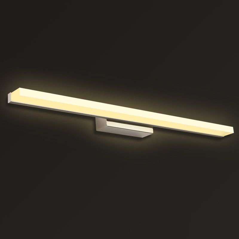 Modern Simple Style Metal Vanity Light Geometry Rectangle Led Vanity Lamp for Shower Room