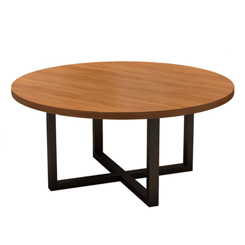 Meubles de style industriel Table du site à manger en bois massif pour salle à manger