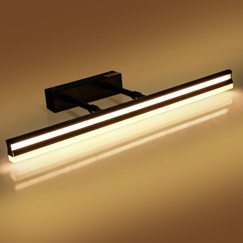 Linear Shade Wall Lighting Modern Simple Style Metal 2 Lights Sconce Lamp