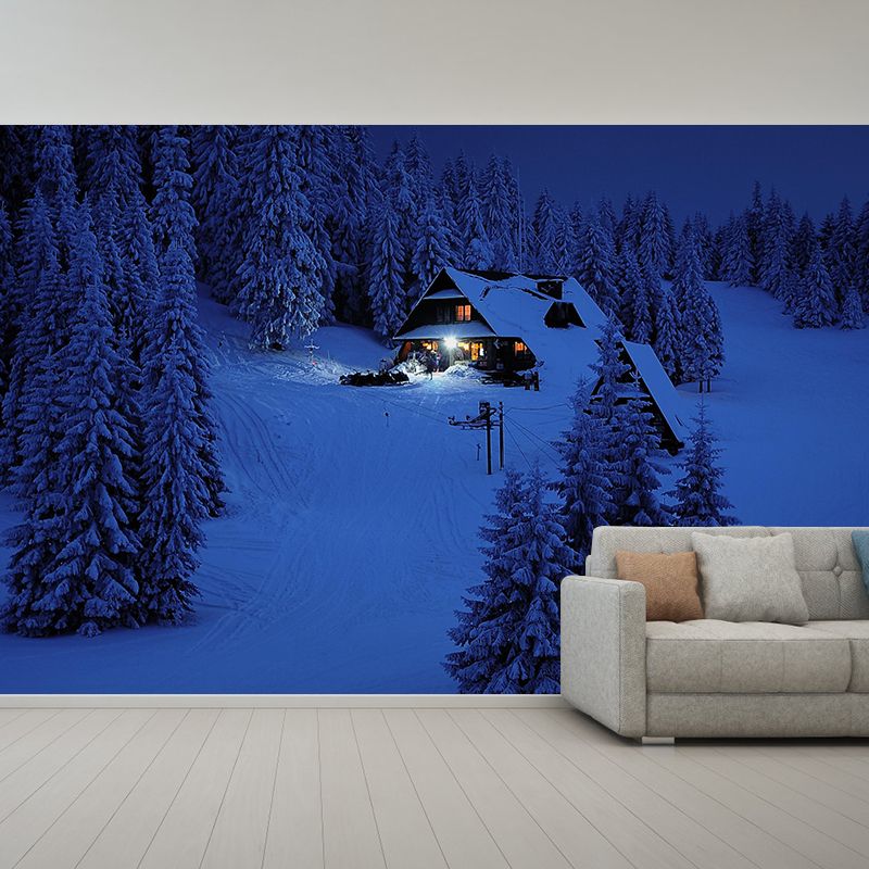 Decorative Mural Mildew Resistant Forest Photography Indoor Wall Mural