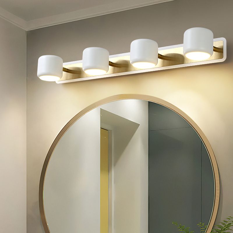 Contemporary Style Geometric Vanity Lighting Ideas Metal Multi Lights Vanity Sconce