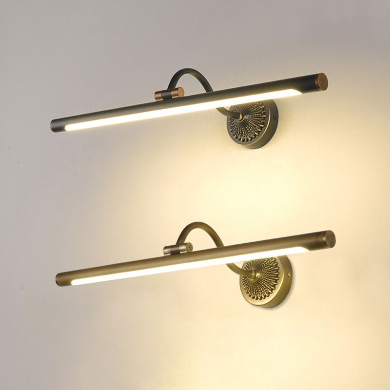 Accesorio de pared de la pared de ducha lineal LED de metal LED Simplicidad de pared Montada