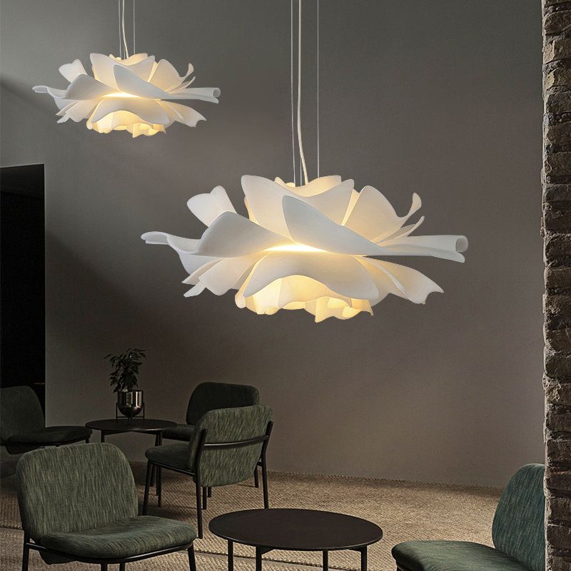 Modern Style Chandelier Household Flower-shaped Hanging Lighting Fixture for Sitting Room