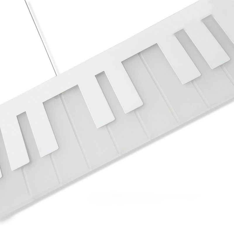 Pendentif en forme de piano Pendant le plafond de salle à manger à LED contemporain à LED à LED en lumière chaude / blanc / naturel