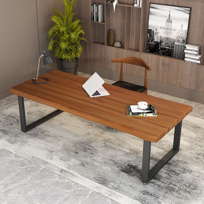 Industrial Style Office Desk Home Rectangle Wooden Writing Desk