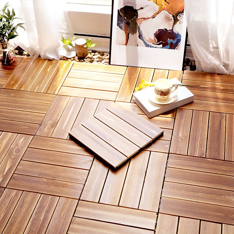 Classic Click-Locking Flooring Water Resistant Flooring Tiles