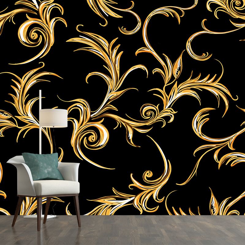 Decorative Illustration Mural Wallpaper Vine Pattern Indoor Wall Mural