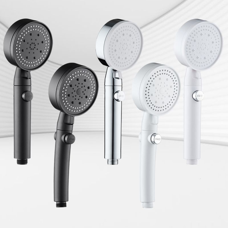 Plastic Handheld Shower Head Wall-mounted Shower Head with Adjustable Spray Pattern