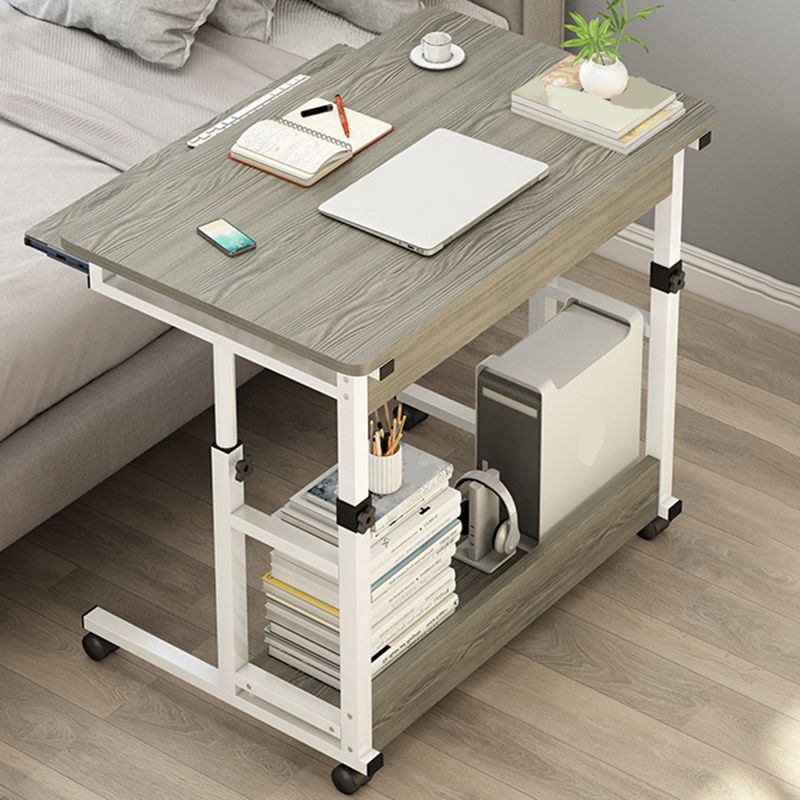 Contemporary Writing Desk Wooden Adjustable Standing Desk for Bedroom