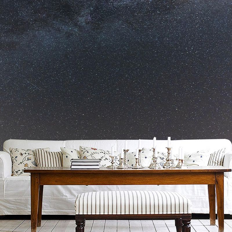 Galaxy Wall Mural Wallpaper Novelty Style Mildew Resistant for Living Room