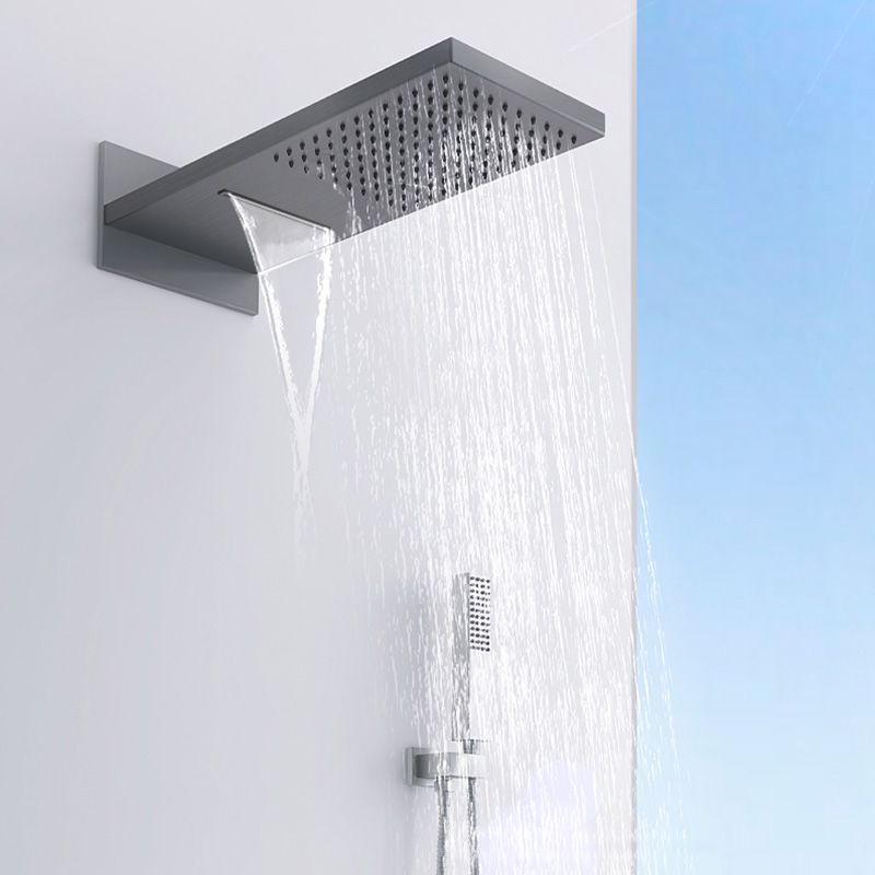 Modern Shower Set Handheld Shower Head Wall Mounted Shower System